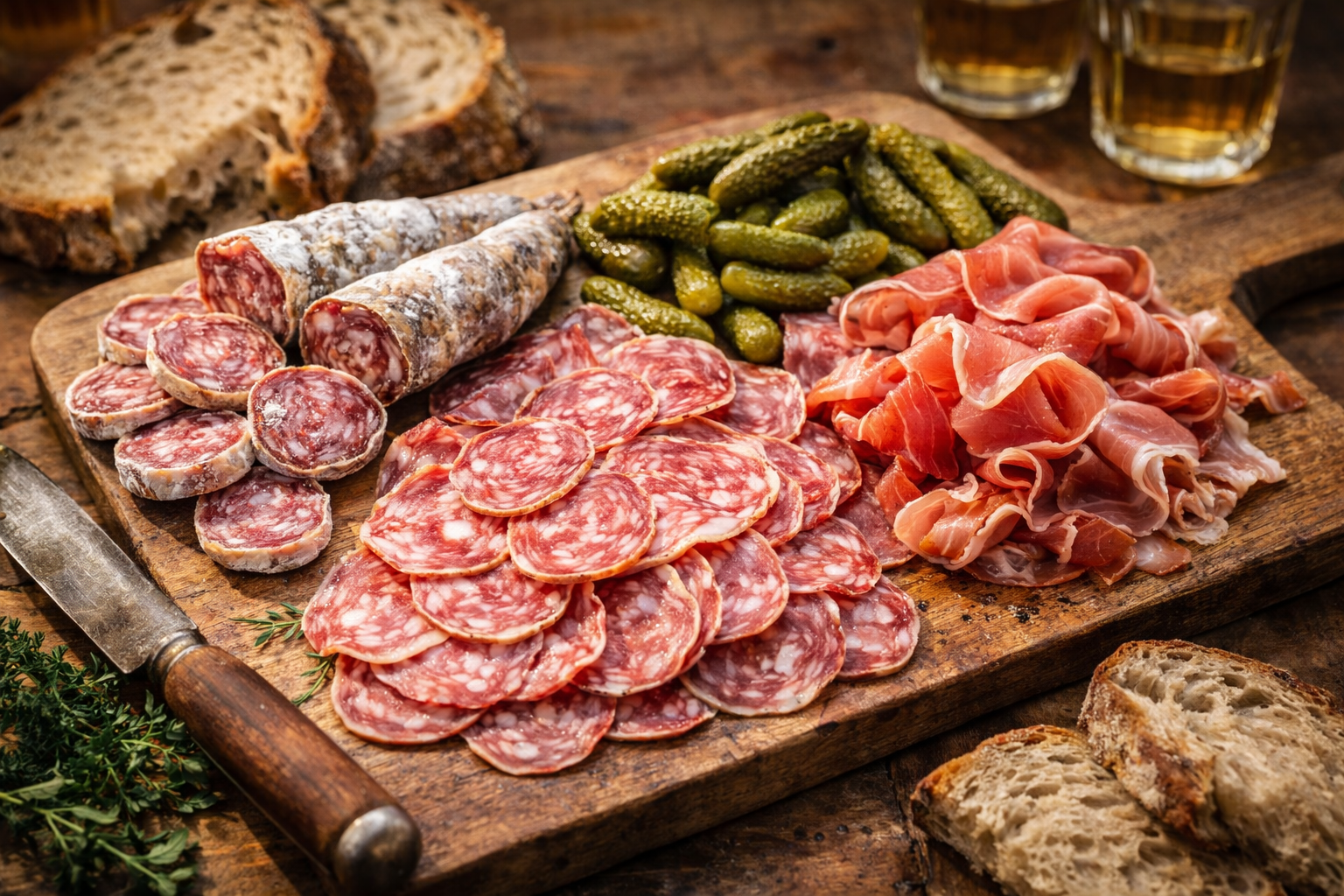 Plateau charcuterie